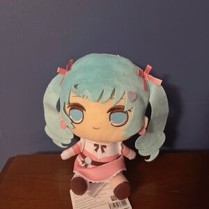 Cute Plush Hatsune Miku Pink Marcaroon